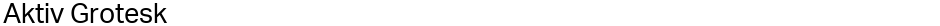 Aktiv GroteskDemo