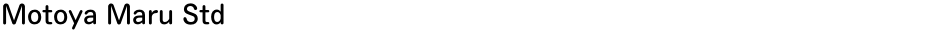 Motoya Maru StdDemo