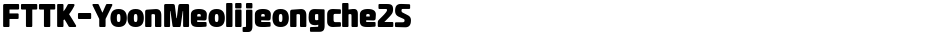 FTTK-YoonMeolijeongche2SDemo