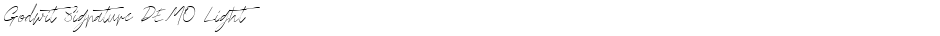 Godwit Signature DEMO LightDemo
