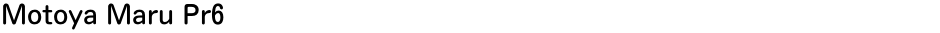 Motoya Maru Pr6Demo