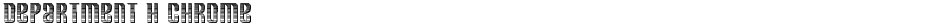 Department H ChromeDemo