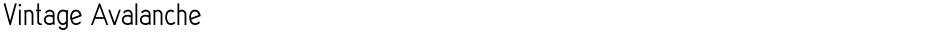 Vintage AvalancheDemo