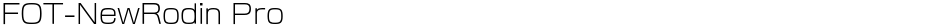 FOT-NewRodin ProDemo
