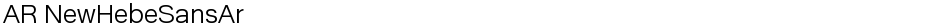 AR NewHebeSansArDemo