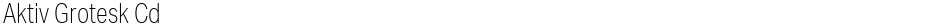 Aktiv Grotesk CdDemo
