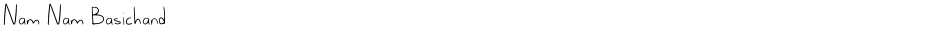 Nam Nam BasichandDemo