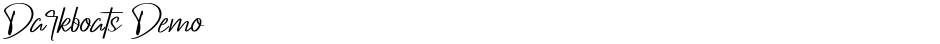 Darkboats DemoDemo