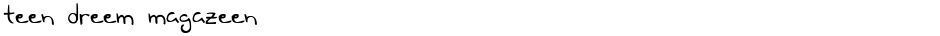 Teen Dreem MagazeenDemo