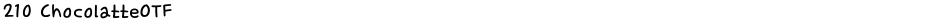 210 ChocolatteOTFDemo