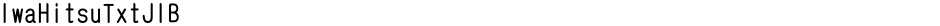 IwaHitsuTxtJ1BDemo
